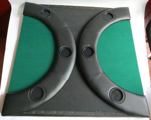 Tapis de Table de Poker pliable, moderne, portable, de luxe, personnalisé, pliable, Blackjack, roulette, vente de Casino, meilleure qualité - Product Image 3