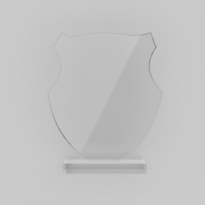 Trofeo Acrílico Grabado y Pulido de Primera Calidad, Personalizado con Escudo de Honor, Impresión Tipográfica para Premios Corporativos y a Empleados - Product Image 4