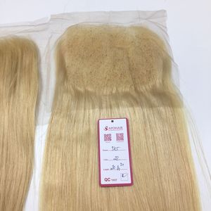 Vente chaude Cheveux vierges brésiliens de haute qualité Densité 180% Style lisse/Ondulation naturelle pour fermeture en dentelle - Product Image 5