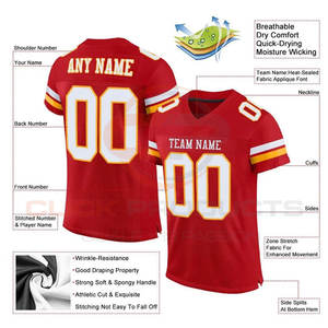 เสื้อทีมลาสเวกัส Raiders สีดำของผู้ชายเสื้อฟุตบอลอเมริกันสั่งทำปักเย็บขายส่ง2024 - Product Image 5