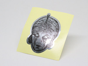 Pegatinas de Vinilo Plateado Mate Personalizadas, Resistentes al Agua, al Calor y a Desgarros, para Cascos, Logotipos y Artículos Promocionales - Product Image 3