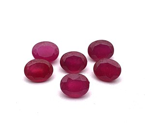 Đá Quý Cắt Hình Bầu Dục Màu Đỏ <span class=keywords><strong>Ruby</strong></span>, Đá Rời Mặt <span class=keywords><strong>Ruby</strong></span> 3X4 Đến 16X22 Mm, Đá Quý <span class=keywords><strong>Ruby</strong></span> Để Làm Trang Sức - Product Image 6