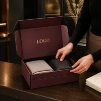 Boîte d'expédition en carton ondulé personnalisée de luxe avec feuille de cuivre, ouverture facile et finition douce au toucher pour l'emballage de détail