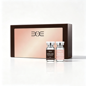 Pack d'ampoules de soin complexe aux exosomes : poudre lyophilisée et flacons de HA liquide stériles pour instituts de beauté - Product Image 3