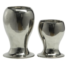 Porte-bougie forme ronde centre de table en verre paix décorations pour la maison mariage décoratif bougeoir de qualité supérieure - Product Image 3