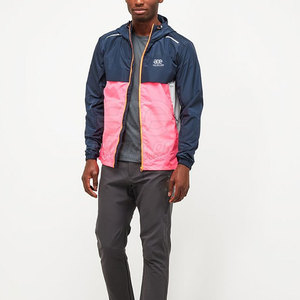 Premium Quality <b>Men</b> Hooded Wind Breaker <b>Jacket</b> <b>Thin</b> Lightweight Breathable Quick Dry Outdoor Casual Streetwear Winter Front Logo - Product Image 3