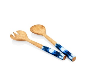 Cuchara de Madera Natural Más Vendida, Mango Largo, Pulido Espejo, Resina, Logotipo Personalizado para Cocina, Cena, Resina con Madera - Product Image 6