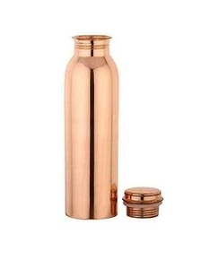 หม้อทองแดงบริสุทธิ์พร้อมขวดน้ำทองแดงอายุรเวททำจากแก้วพร้อมแก้วสำหรับใช้ในบ้านสำนักงาน - Product Image 4