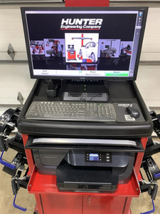 ขายเครื่องตั้งศูนย์ล้ออัตโนมัติ Hunter 3D พร้อมจอแสดงผลดิจิตอล สำหรับร้านซ่อมรถยนต์ - Product Image 4