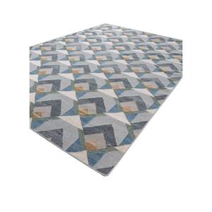 Alhambra พรมขนสัตว์ถักแบบแบนสีเทา & สีดำลวดลายเรขาคณิต & นามธรรมสำหรับห้องโถงในบ้านและพื้น Rug-ADWL-13145ปอกระเจาสี่เหลี่ยมผืนผ้า - Product Image 2