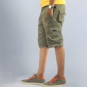 กางเกงขาสั้นคาร์โก้ยุทธวิธีหลายกระเป๋าสำหรับผู้ชาย amriss แบรนด์น้ำหนักเบาระบายอากาศออกแบบสำหรับฤดูร้อนส่งออกโรงงานบังคลาเทศ - Product Image 4