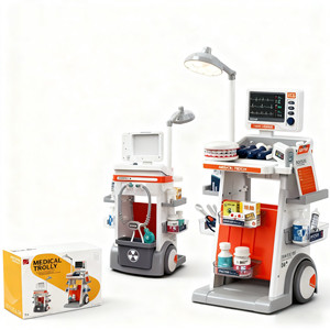 30pcs Plastic Children's <b>Doctor</b> <b>Toys</b> Simulation Medical Car Play House to See a <b>Doctor</b> Give an Injection Stethoscope - Product Image 1