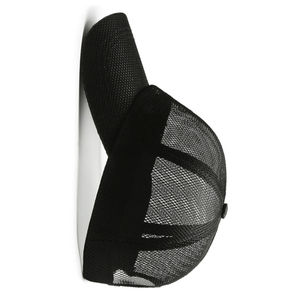 2025 chapeau de camionneur en maille éponge 5 panneaux pour femmes de haute qualité personnalisé casquette de Style de rue à bord incurvé avec Logo en strass - Product Image 4