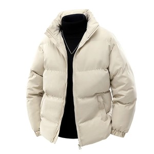 Latest Design Lightweight <b>Hooded</b> Canvas <b>Waterproof</b> Solid Colors Custom Branding Unisex Winter <b>Puffer</b> <b>Jacket</b> - Product Image 5
