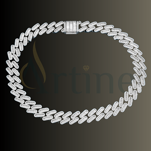 Collar de cadena para hombre moderno y duradero en acero pesado - Product Image 1