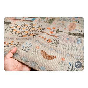 Tapis imprimé multicolore 120X180 cm en fil PET Tapis doux et durable pour chambre à coucher, salon et décoration intérieure de la maison - Product Image 4