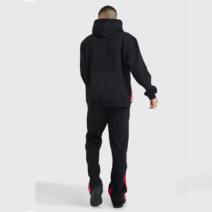 Conjuntos Deportivos de Algodón Lisos y Holgados para Gimnasio y Jogging, Pantalones Deportivos con Capucha Blancos Personalizados, Ropa Deportiva Cómoda de Diseño para Invierno - Product Image 2