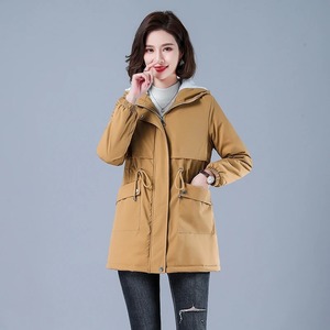 Everwarm Chaqueta de bombardero de invierno Impreso Transpirable Impermeable Reversible Puffer Coat Mujeres Casual Parka Forro con capucha - Product Image 5