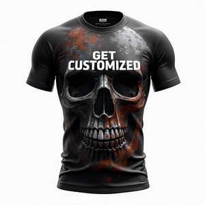 Gym Wear Rash Guards sublimés Vente en gros MMA Obtenez un équipement personnalisé pour l'entraînement sportif de combat et la performance athlétique - Product Image 3