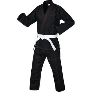 Kimono BJJ duradero de diseño personalizado, tejido de perlas transpirable con logotipo bordado para Jiu Jitsu, ropa de artes marciales - Product Image 6