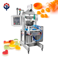 Máquina de depositar chocolate gomoso de pequeña capacidad, gran oferta, equipo de formación, simplicidad del operador para probar nuevas recetas