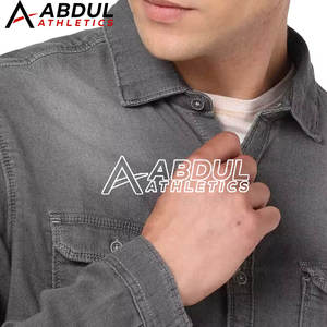 Camisa de Mezclilla de Primera Calidad en Oferta, Camisa de Mezclilla Cálida y Cómoda para Hombre para Venta en Línea - Product Image 5