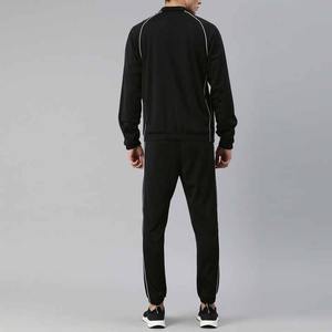 Venta al por mayor de fábrica logotipo personalizado impreso invierno Regular Fit 3M reflectante 2 piezas hombres chándal conjuntos Streetwear cremallera Jogger conjuntos - Product Image 3