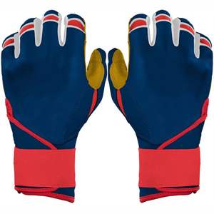 Guantes de Bateo de Béisbol de Cuero Más Vendidos, Antideslizantes, de Primera Calidad, Transpirables, de Secado Rápido, Personalizables, para Adultos Profesionales - Product Image 1