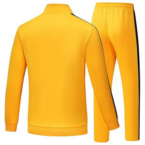 Survêtement respirant pour homme, survêtement à manches longues, ensemble athlétique, veste et pantalon de course à glissière complète - Product Image 2