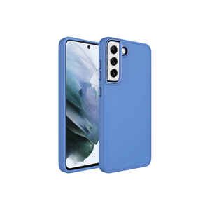 Luxury MRSA Luna Series Silicone Protective Case Electroplated <b>Metal</b> Frame for for S21 FE-Shockproof Precision - Product Image 1