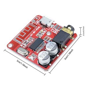 Aek-Tech XY-BT-Mini para Módulo Decodificador MP3 4.1 sin Pérdidas con Entrada Micro USB, Salida Estéreo de 3.5mm y 3W para Rastreador - Product Image 4