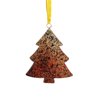 Arbre de Noël Pendentif Suspendu Petit Arbre Forme Ornement Agréable Suspendu Décor De Noël Objets Tentures Décoratives De Noël