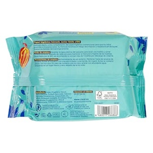จูเนียร์สไมล์ เมลอน มอยส์ท ทิชชู่ชำระล้าง 100 แผ่น - Product Image 3