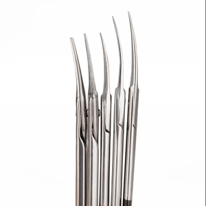 Tijeras Profesionales para Cutículas 001, Herramienta de Belleza Curva con Mango de Cerámica y Hoja de Acero Inoxidable, Punta Afilada, Seguras para Manos Diestras, Manicura - Product Image 2