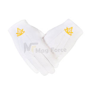 Guantes Transpirables de Algodón/Spandex Blancos Reutilizables con Diseño Personalizado, Aptos para Pantallas Táctiles y Detección con Agujas, para Uso en las Cuatro Estaciones - Product Image 4
