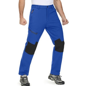 Pantalones de esquí para hombre de ajuste personalizado OEM con cintura ajustable tela impermeable a prueba de viento capa exterior opciones de impresión de logotipo - Product Image 3