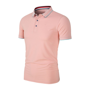 Polos personnalisés pour hommes, chemise polo en coton piqué de haute qualité, camisa de hombre formelle - Product Image 1