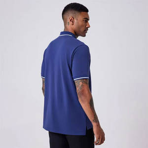 Moda Casual verano nuevo diseño hombres Polo camiseta hombres cuello alto Polo camisa manga corta Polo camisa nueva ropa - Product Image 6