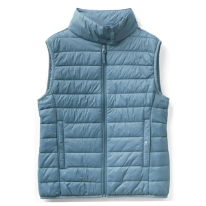 Veste bouffante sans manches personnalisée pour hommes Veste homme de haute qualité dernière mode Veste bouffante sans manches teinte unie vente en gros - Product Image 5