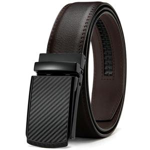 เข็มขัดผู้ชายหนังโลหะหัวเข็มขัดอัตโนมัติสำหรับกางเกงยีนส์เข็มขัดหนังแท้สำหรับผู้ชาย - Product Image 6