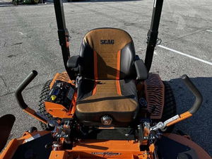 เครื่องตัดหญ้าแบบนั่งขับ SCAGG STTII-72V-38CH-EFI Turf Tiger II Zero Turn ขนาด 38 แรงม้า เครื่องยนต์ Kohler Command Pro EFI ขนาด 72 นิ้ว สำหรับงานพาณิชย์ ลดราคา - Product Image 4