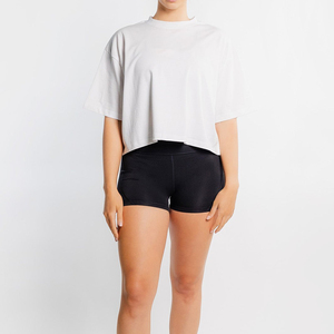 Sudaderas cortas personalizadas para mujer, Jersey transpirable de secado rápido, sudaderas de gran tamaño recortadas para mujer - Product Image 5
