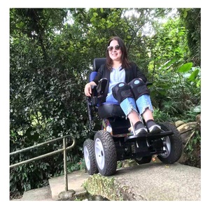 NEW Handicapped Foldable <b>Electric</b> <b>Wheelchair</b> Heavy Duty 40 Miles-2 Battery 550lbs -1000W Anti-Rollback Lock - Product Image 6