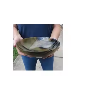 Cuenco de cuerno de búfalo de alta calidad, utensilios de cocina, cuencos de cuerno de buey con cuerno de material Natural para manualidades grandes de media luna - Product Image 2