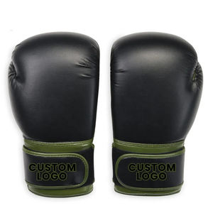 Guantes de boxeo gemelos de diseño personalizado de alta calidad Muay Thai Kickboxing Sparring y entrenamiento Guantes de boxeo de cuero - Product Image 2