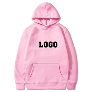 Sweat à capuche en polaire épaisse vierge de haute qualité personnalisé sweat à capuche unisexe uni surdimensionné 100% coton - Product Image 4