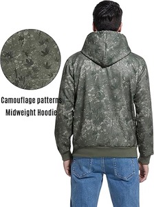 Sweat à capuche surdimensionné en molleton de coton épais de haute qualité pour fabricants, broderie personnalisée, streetwear d'hiver, sans cordons - Product Image 4