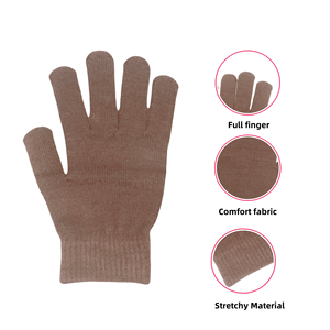 Men's Women's Five-<b>Finger</b> Acrylic <b>Gloves</b> with Mobile Touchscreen Winter Outdoor Cycling Warm Knitted <b>Gloves</b> for Sports Daily Use - Product Image 3