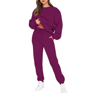 Chándal de mujer al por mayor transpirable servicio OEM en chándales de talla grande de mujer de manga larga de la mejor calidad - Product Image 1