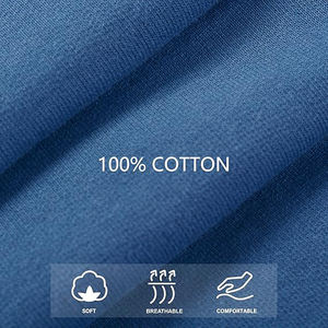 Pantalones Cortos de Lana para Hombre, Tejido Transpirable y Suave, Cintura Elástica Informal y Cómoda, Ligeros, Duraderos, 100% Algodón, Color Sólido Medio, Ecológicos - Product Image 5